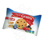 بیسکویت چند غله با تکه‌های میوه - جمانه - 35 گرم (تک‌نفره)