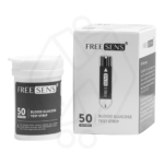 نوار تست قند خون - FREE SENS - بسته 50 عددی