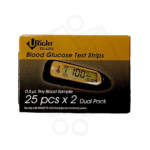 نوار تست قند خون - یورایت طلایی TD-4252 - بسته 50 عددی