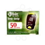 نوار تست قند خون - یورایت سبز TD-4279 - بسته 50 عددی