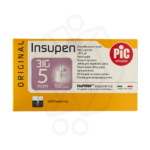 سرسوزن - PIC - سایز 5 میلیمتر گیج 31 - بسته 100 عددی