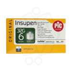 سرسوزن - PIC - سایز 6 میلیمتر گیج 32 - بسته 100 عددی