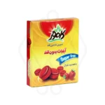 آبنبات توتفرنگی کامور ۱۳۰ گرم